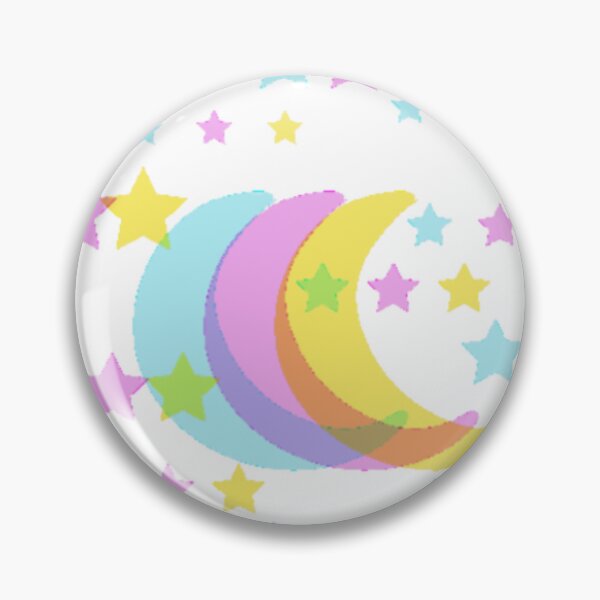 Item preview, Multi-colored moon and stars designed and sold by Urbanclassy.
