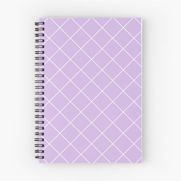 Item preview, sloping grid, white and pastel violet designed and sold by AK-minimalist.