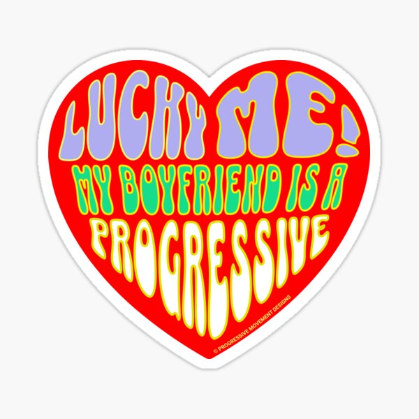 Aperçu de l'œuvre PMD00316 Progressive Movement Designs Valentine heart funny Valentines v16 for dating progresss créée et vendue par ProgressiveLeft.