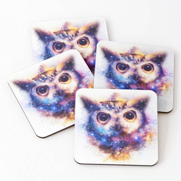 Item preview, Owl As Starry Sky | Owl Watercolor Print | Owl Illustration | Owl Print | Home Wall Decor | Wall Art designed and sold by phillipbooth.