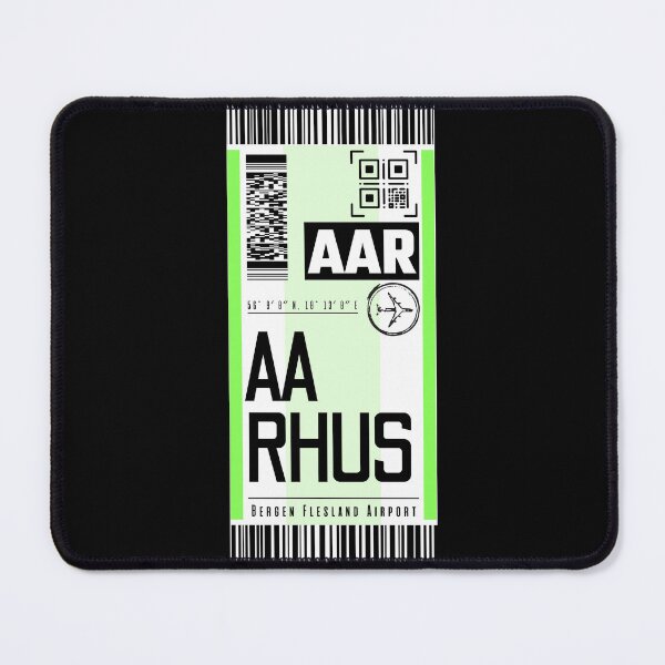 Item preview, AARHUS AAR classic luggage tag stickers designed and sold by LeddsoDello.