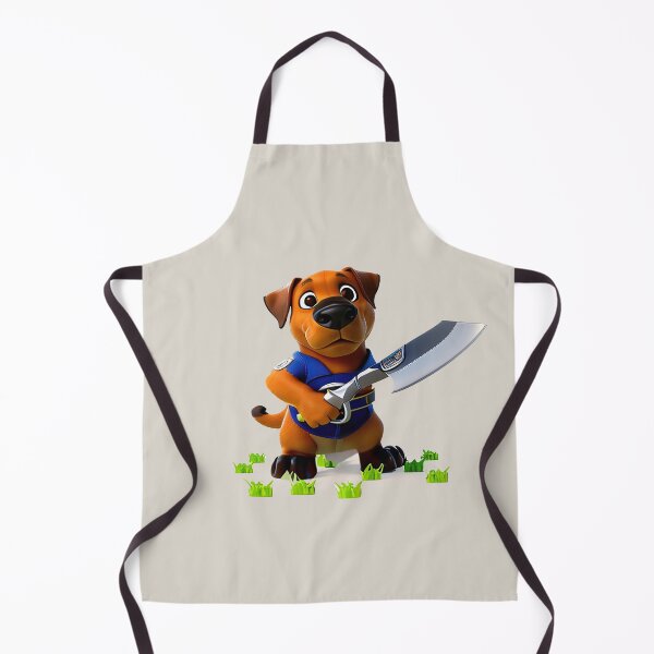 Item preview, Dog with knife designed and sold by Mebbotai.