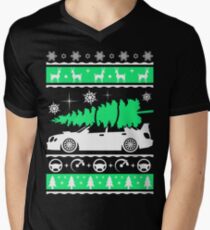 Subaru Impreza Car Ugly Christmas Shirt, Perfect Xmas gift for driver Men's V-Neck T-Shirt
