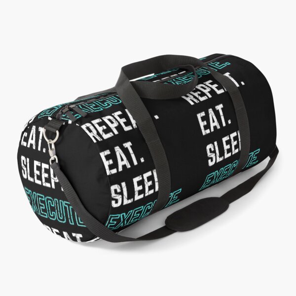 Item preview, Eat Sleep Execute Repeat blue distressed designed and sold by KingsManKind.