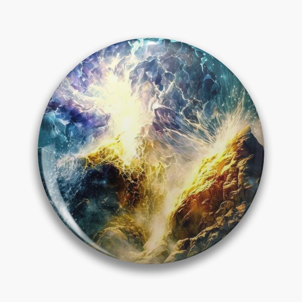 Item preview, Spiritual meditation image. Yoga. Abstract Spiritual Nature Painting. fractals designed and sold by goldufeenstaub.