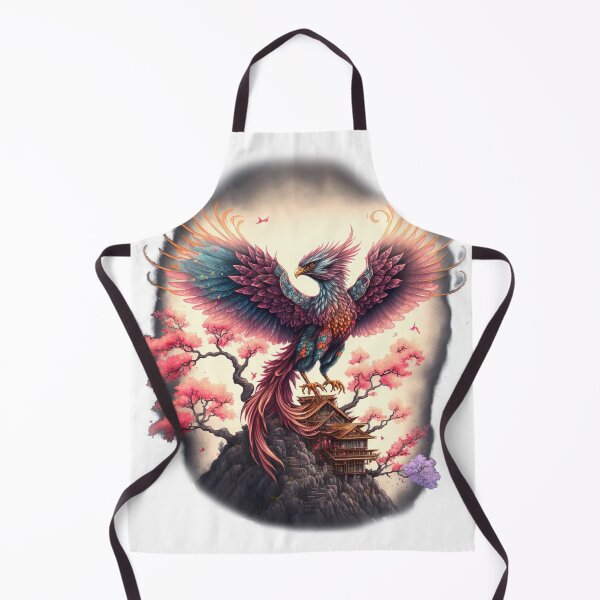Item preview, Phoenix | Minka with Cherry Blossom designed and sold by NanarodsDesign.