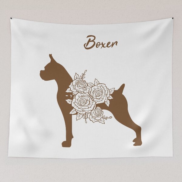 Item preview, Boxer with flower designed and sold by SolidJoy.