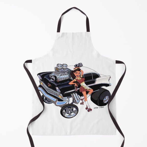 Item preview, Vince Crain High Octane black white 1956 Gasser Old School designed and sold by vincecrain.