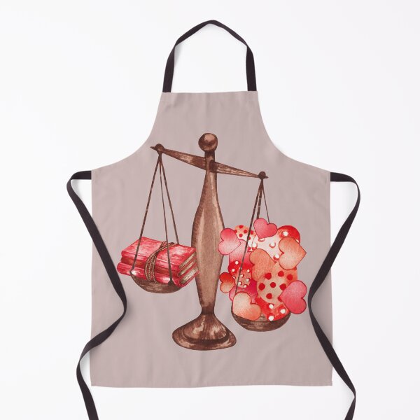 Item preview, Scale of Justice Floral Print watercolor Red hearts Boho Love books pink color designed and sold by Lawandmedical.