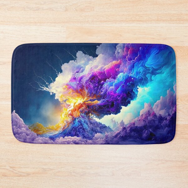 Item preview, Spiritual meditation image. Yoga. Abstract Spiritual Nature Painting. fractals designed and sold by goldufeenstaub.