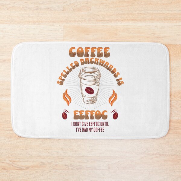 Item preview, Coffee Spelled Backwards  designed and sold by funkycoolshirts.