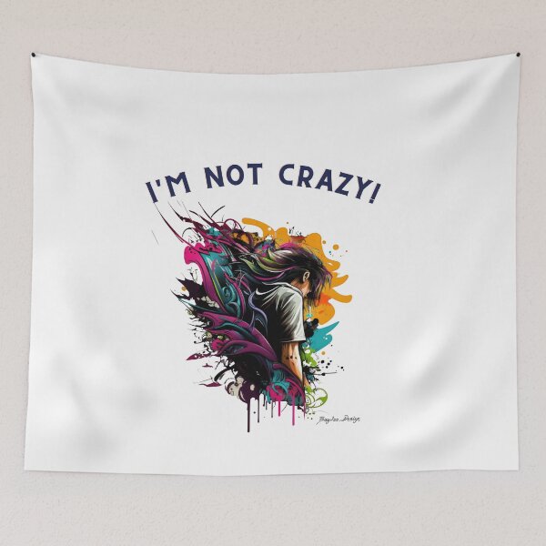 Item preview, I'm not crazy! 01 designed and sold by BayleeDesign.