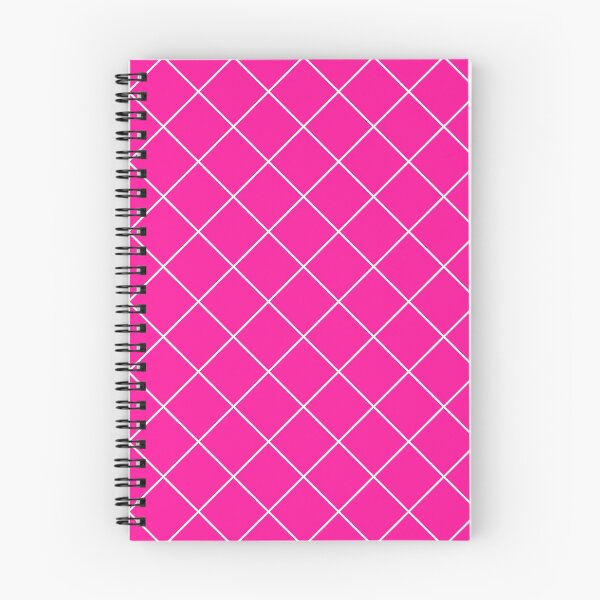 Item preview, sloping grid, white and saturated pink designed and sold by AK-minimalist.