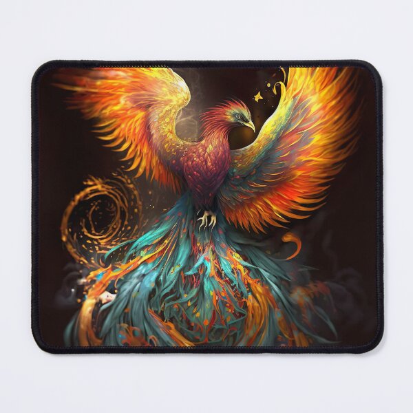 Item preview, Photorealistic Art of Burning Phoenix designed and sold by NanarodsDesign.