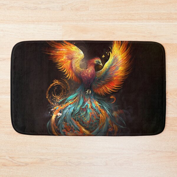 Item preview, Photorealistic Art of Burning Phoenix designed and sold by NanarodsDesign.