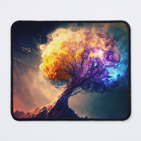 Item preview, Spiritual meditation image. Yoga. Abstract Spiritual Nature Painting. fractals designed and sold by goldufeenstaub.