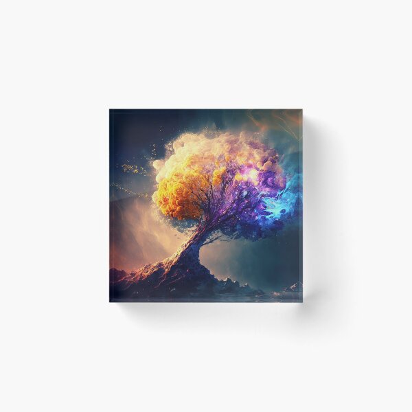 Item preview, Spiritual meditation image. Yoga. Abstract Spiritual Nature Painting. fractals designed and sold by goldufeenstaub.