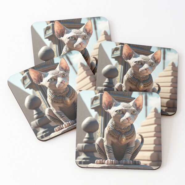 Item preview, Cartoon Animals | Egypt Guard Sphynx designed and sold by NanarodsDesign.