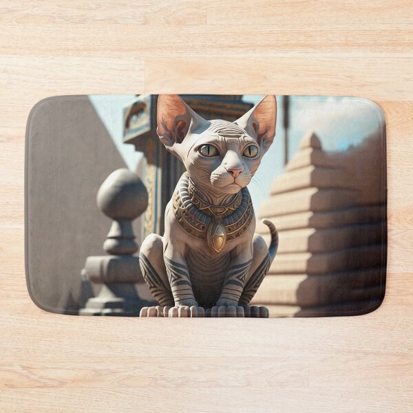 Item preview, Cartoon Animals | Egypt Guard Sphynx designed and sold by NanarodsDesign.