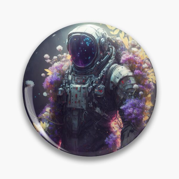 Item preview, Space suit in flowers designed and sold by MystiS.
