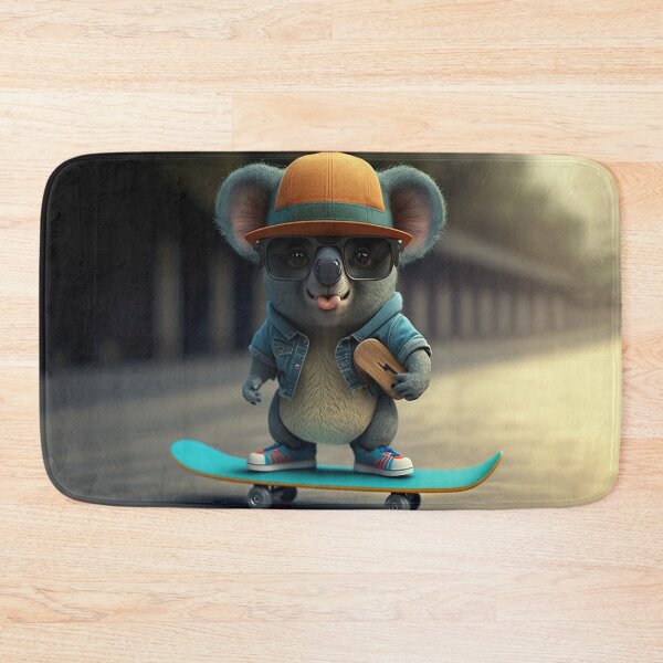 Item preview, Cartoon Animals | Skater Koala With Jacket designed and sold by NanarodsDesign.