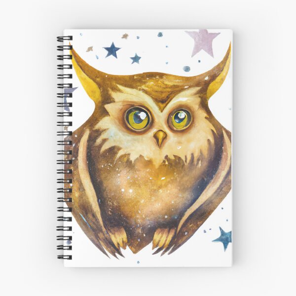 Item preview, Owl Flying Through The Stars | Owl Watercolor Print | Owl Illustration | Owl Print | Home Wall Decor | Wall Art designed and sold by phillipbooth.