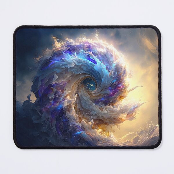Item preview, Spiritual meditation image. Yoga. Abstract Spiritual Nature Painting. fractals designed and sold by goldufeenstaub.