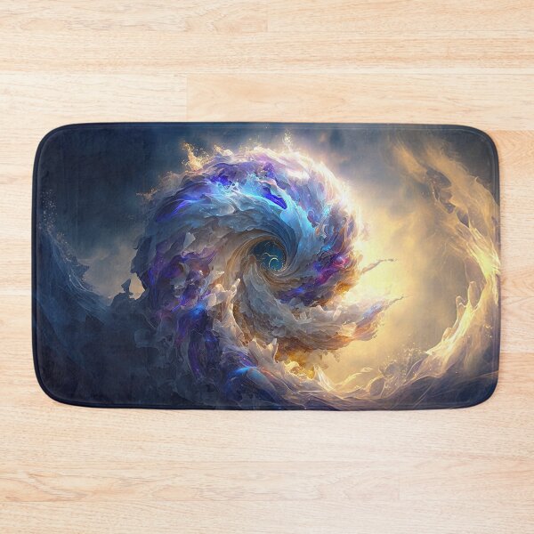 Item preview, Spiritual meditation image. Yoga. Abstract Spiritual Nature Painting. fractals designed and sold by goldufeenstaub.