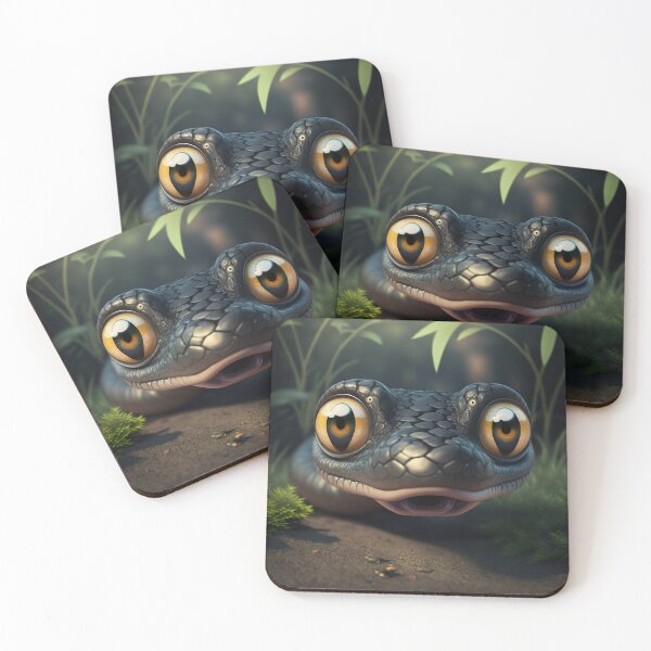 Item preview, Cartoon Animals | Happy Snake designed and sold by NanarodsDesign.