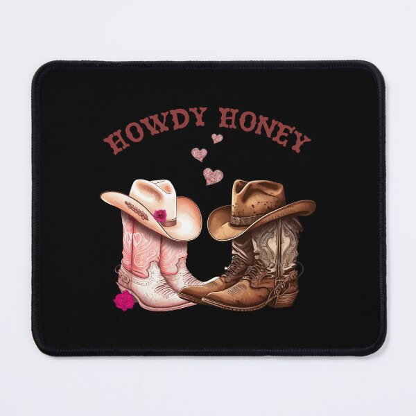 Item preview,  Cowgirl Valentine  Howdy Honey Cowgirl loves heart Design  Western Texas Love  designed and sold by elisarasada.