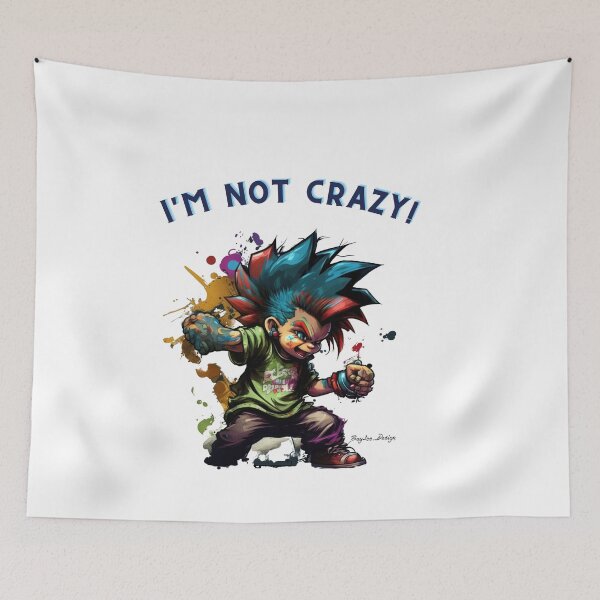 Item preview, I'm not crazy! 04 designed and sold by BayleeDesign.