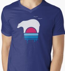 Polar Melt Men's V-Neck T-Shirt