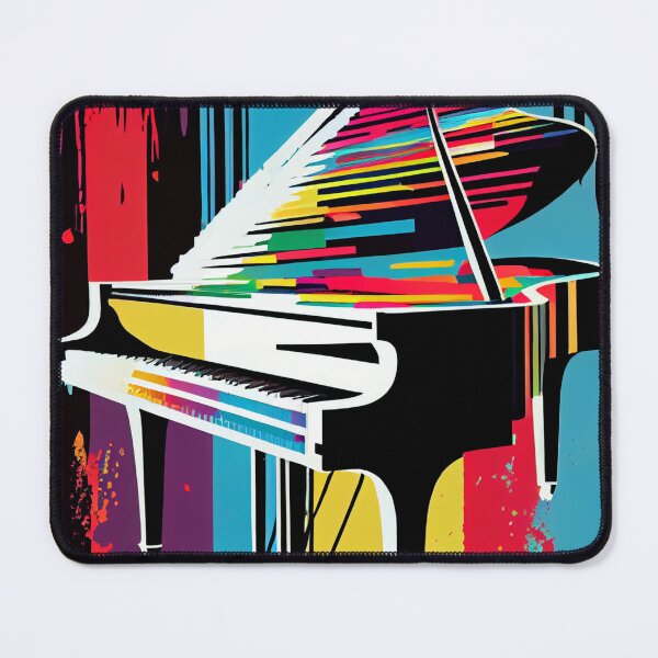 Item preview, Keyboard Kaleidoscope - Pop Art Piano  designed and sold by mcmtdesigns.