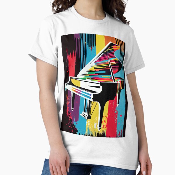 Item preview, Keyboard Kaleidoscope - Pop Art Piano  designed and sold by mcmtdesigns.