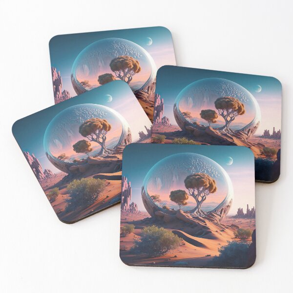 Item preview, Nature Collection | Tree Glass Bubble in Desert designed and sold by NanarodsDesign.
