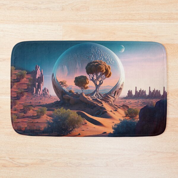 Item preview, Nature Collection | Tree Glass Bubble in Desert designed and sold by NanarodsDesign.