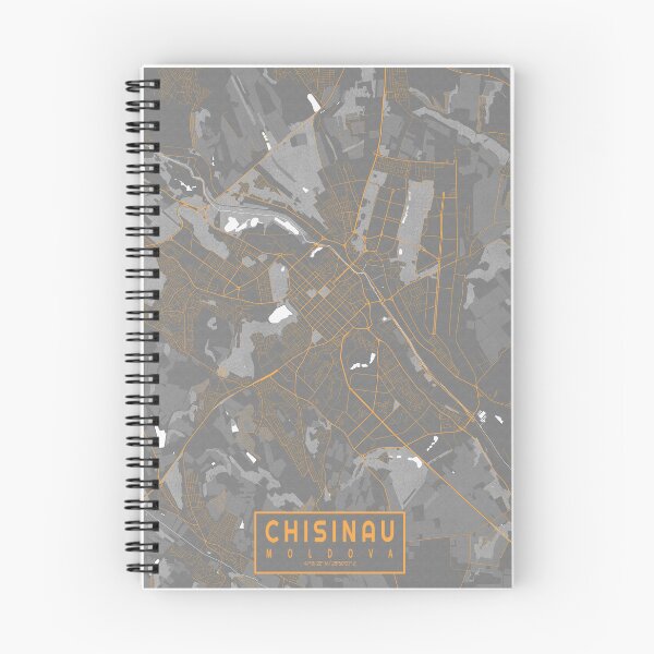 Item preview, Chisinau City Map of Moldova - Bauhaus designed and sold by deMAP.