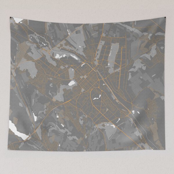 Item preview, Chisinau City Map of Moldova - Bauhaus designed and sold by deMAP.