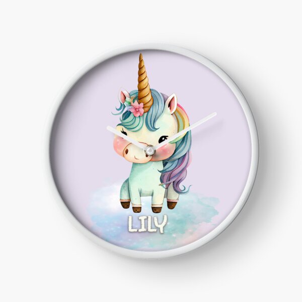 Item preview, Baby Unicorn Lily Girl Name designed and sold by dev11588.