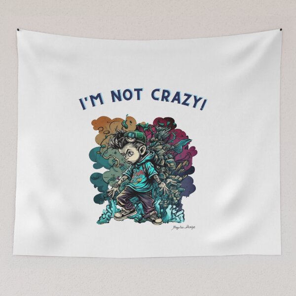Item preview, I'm not crazy! 06 designed and sold by BayleeDesign.