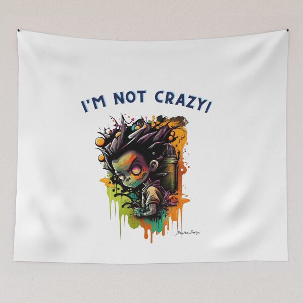 Item preview, I'm not crazy! 07 designed and sold by BayleeDesign.
