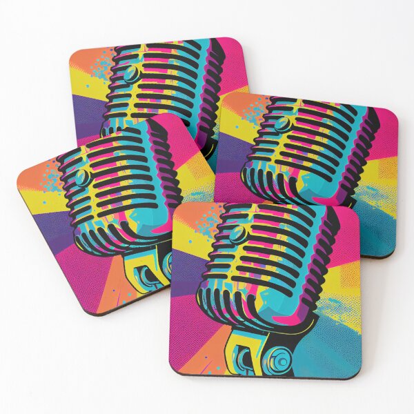 Item preview, Vocal Virtuosity -  Pop Art Microphone designed and sold by mcmtdesigns.
