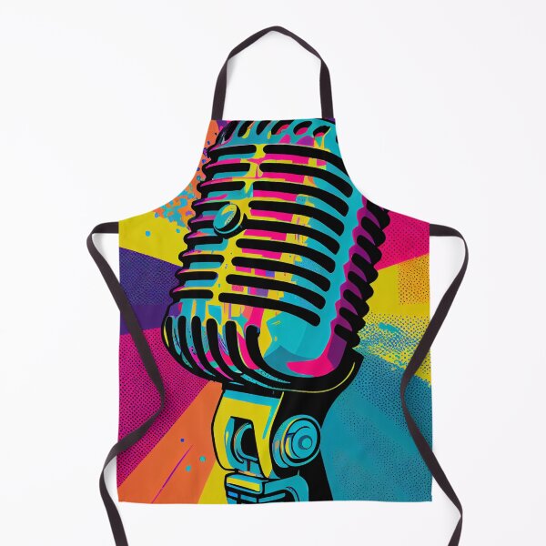 Item preview, Vocal Virtuosity -  Pop Art Microphone designed and sold by mcmtdesigns.