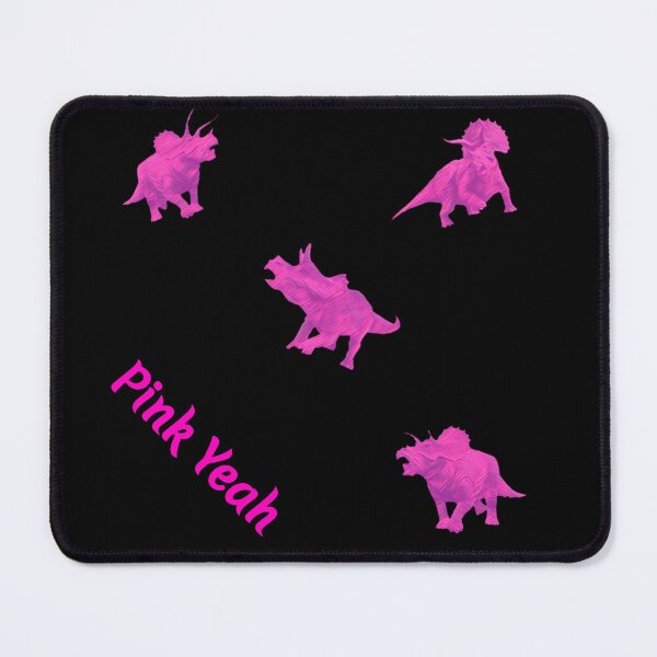 Aperçu de l'œuvre Motif de tricératops rose créée et vendue par Pink  Yeah.