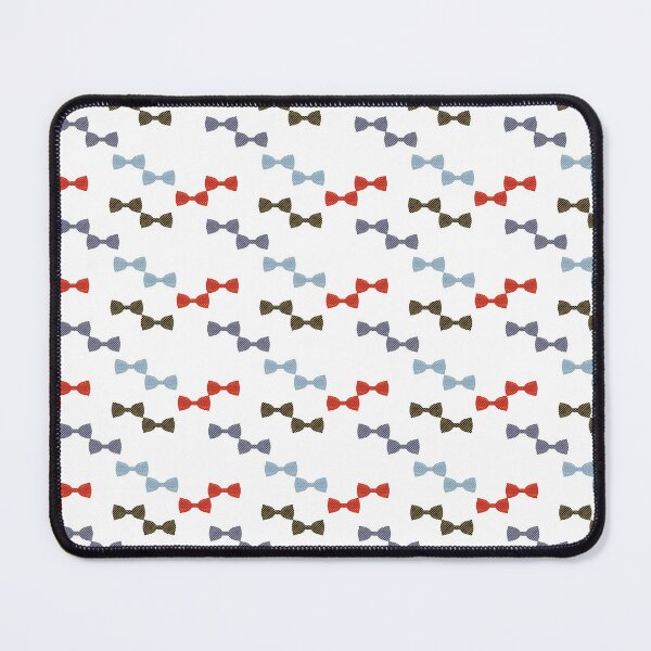 Item preview, Cute Colorful Original Blue and Crimson Bow-tie pattern designed and sold by sinceanna.