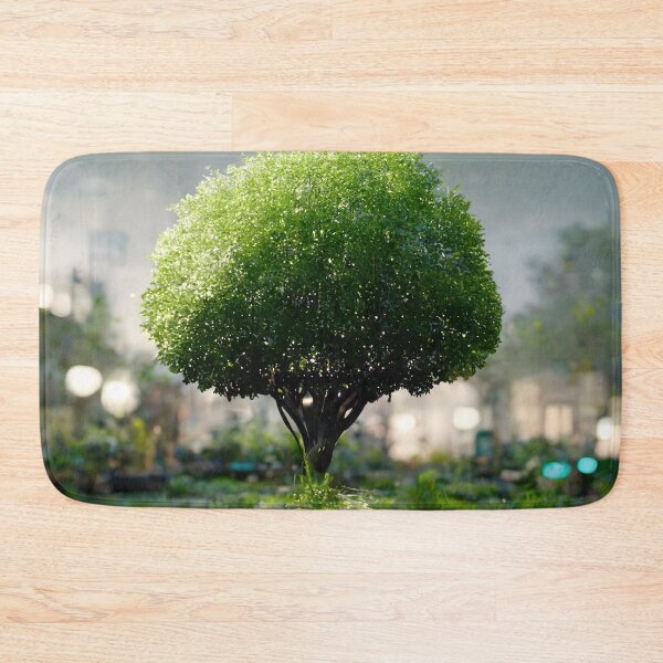 Item preview, Nature Collection | Green Tree in Middle of the Empty Park designed and sold by NanarodsDesign.