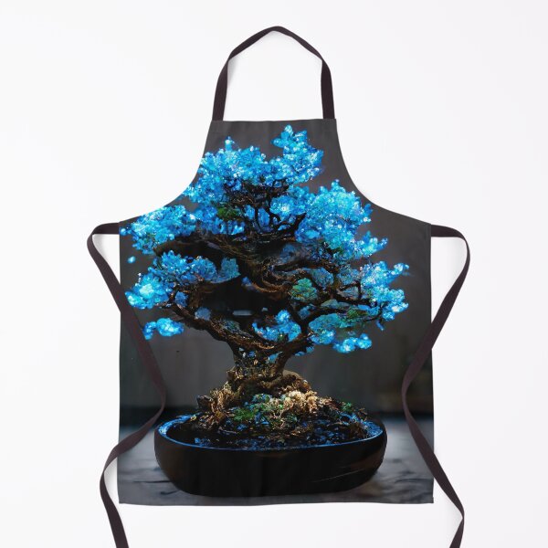 Item preview, Nature Collection | Crystal Blue Bonsai Tree designed and sold by NanarodsDesign.