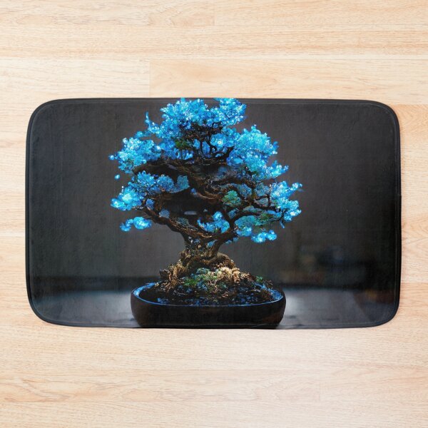 Item preview, Nature Collection | Crystal Blue Bonsai Tree designed and sold by NanarodsDesign.