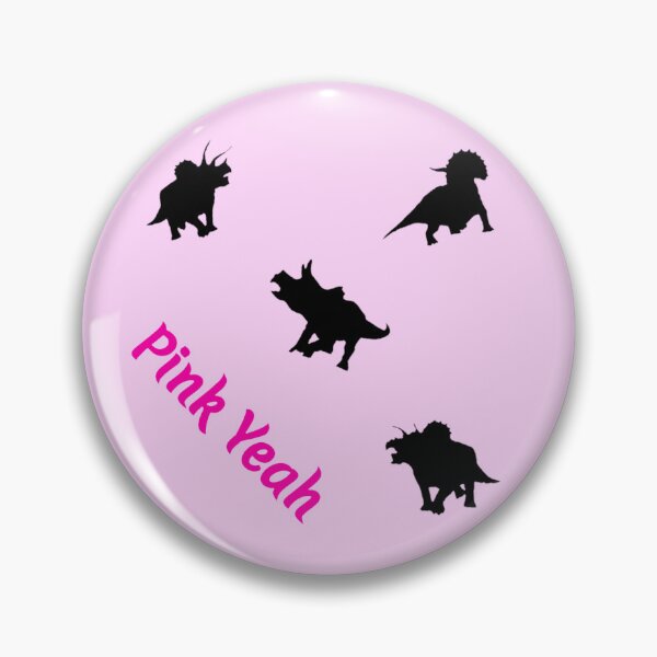Item preview, Pink Triceratops Pattern designed and sold by Pink  Yeah.