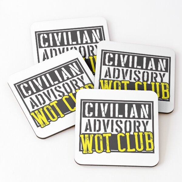 Artikelvorschau, Civilian Advisory WOT Club - Gelb entworfen und verkauft von WOTclub.